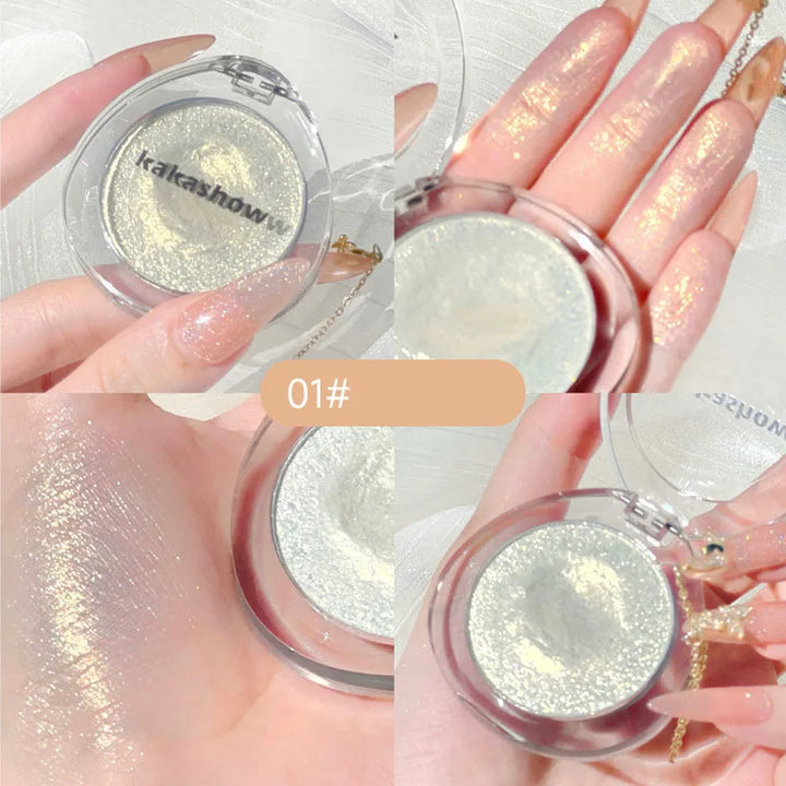 Rynx | Highlighter Powder Diamond Polarization Fairy Powder Shimmer Water Light Contour Face Body Illuminator Make-up Cosmetics