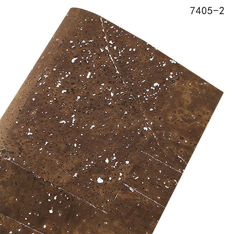 Lisslune | Cork style synthetic leather fabric for creative craft projects