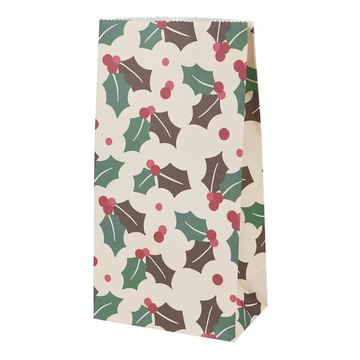 Rynx 10 pieces kraft paper candy cookie bags Santa snowman Christmas gift packaging bags Xmas Navidad New Year party decoration supplies