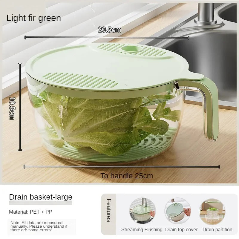 Lisslune | Innovative Rice Filtering System Drainer Basket