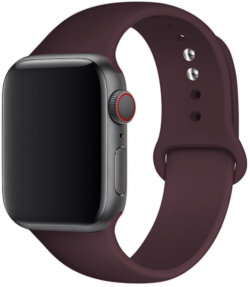 Lisslune | Silicone strap for Apple Watch Series 7/SE/3/4/5/6/8/Ultra