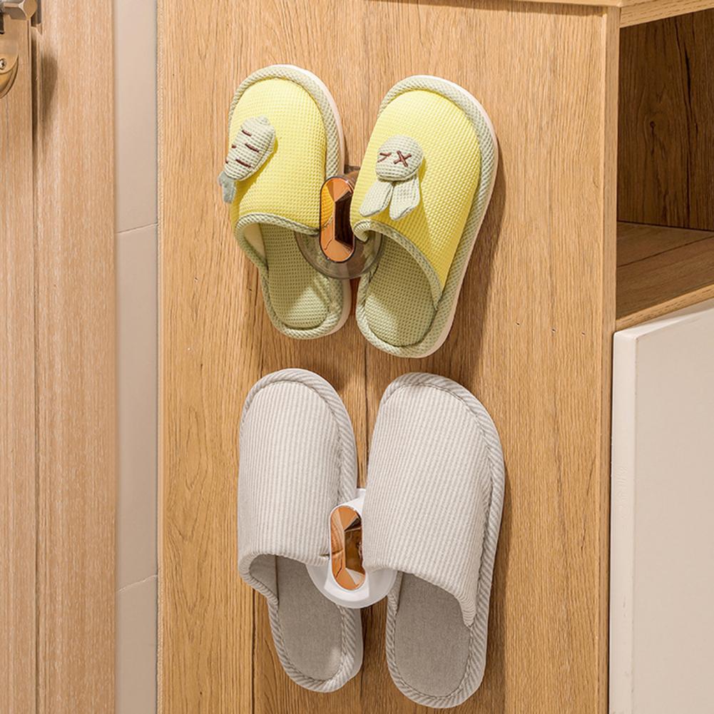 Lisslune | Wall-Mounted Quick Organizer  Transparent Shoe Rack