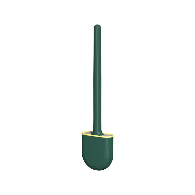 Lisslune | Silicone toilet brush with long handle & wall sticker