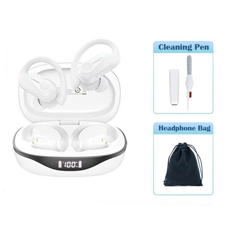 Lisslune | Ultimate Waterproof Bluetooth Earbuds with Noise Cancellation for Active Enthusiasts