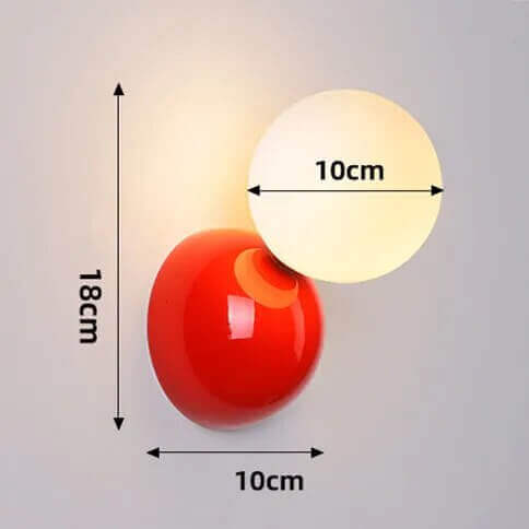 Lisslune | 70s Revival Wall Light in 3 different Colors