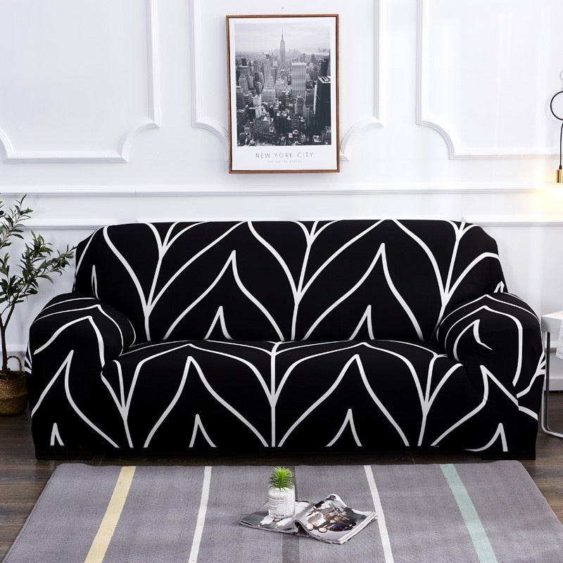 Lisslune | Modern Non-slip Colorful Elastic Sofa Cover
