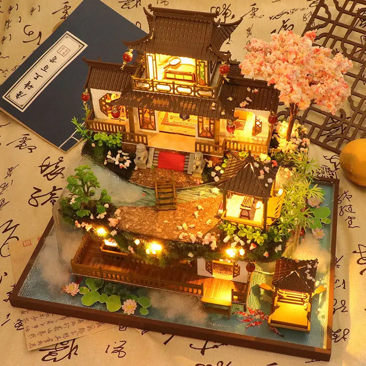 Lisslune | DIY Wooden Chinese Ancient Casa Miniature Building Kit