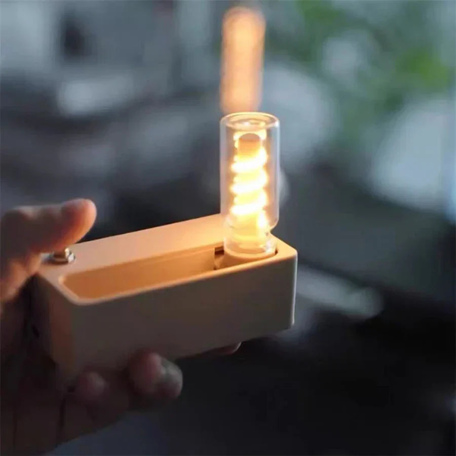 Lisslune | Mechanical Flip Rechargeable Night Lamp