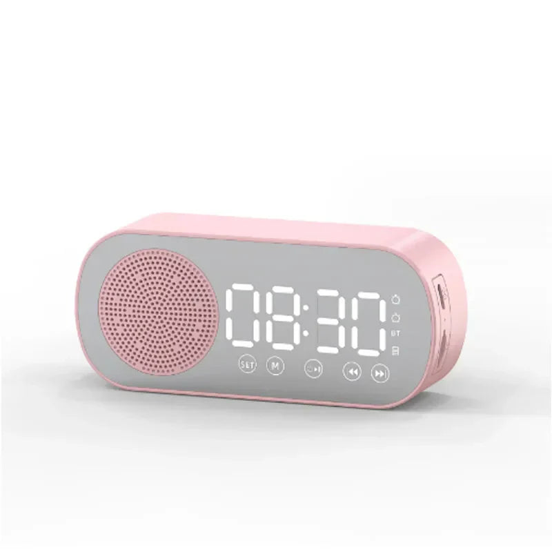 Lisslune | Digital Alarm Clock with Bluetooth Speaker & FM Radio