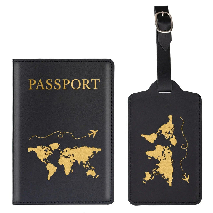 Lisslune | Stylish RFID-blocking passport holder with card organizer for travelers