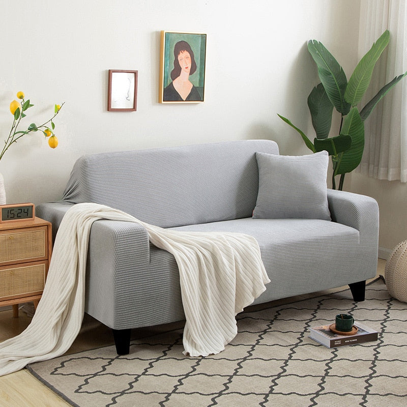 Lisslune | FlexiCover Elastic Sofa Cover – Protection Cover for Corner Sofas and Standard Sofas