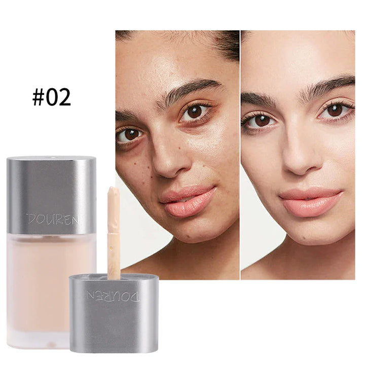 Rynx | 4 Colors Liquid Concealer Waterproof Moisturizing Foundation Long-lasting Coverage Dark Circles Skin Tone Modify Concealer Korean Makeup