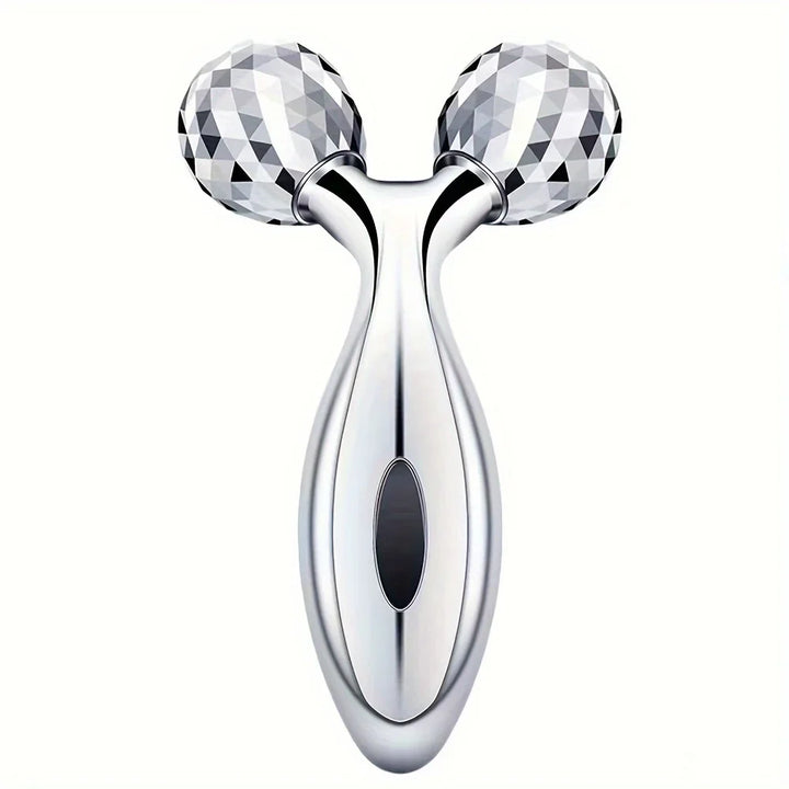Rynx | 3D Roller Massager Face Beauty Device for Muscle Tightening & Skincare, Manual Massager for Women Men