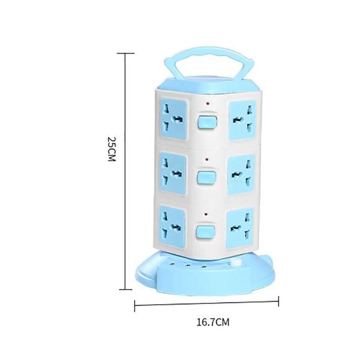 Lisslune | Tower Design Surge Protector Vertical Power Strip