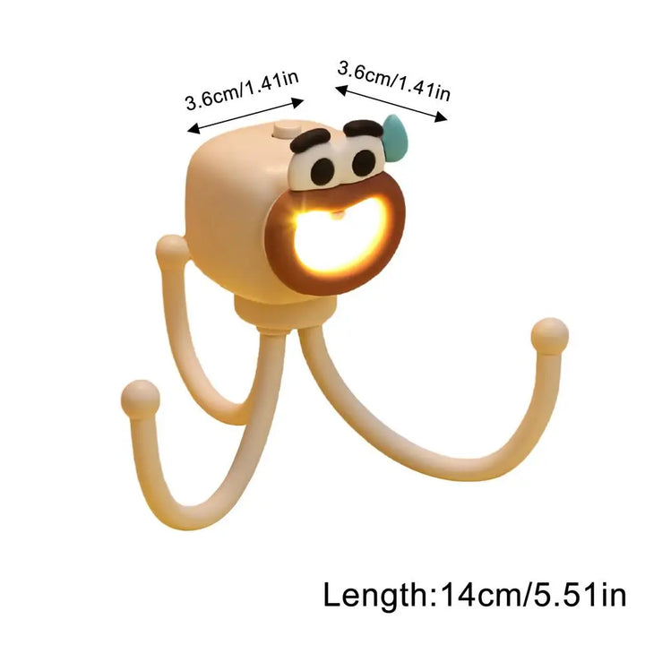 Lisslune | Adjustable Octopus Night Lamp Phone Holder