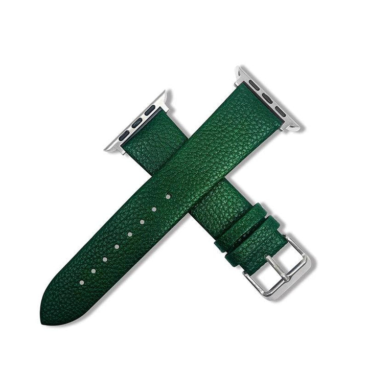Lisslune | Crumb Glitter Leather Apple Watch Band - Luxe Sparkle Strap