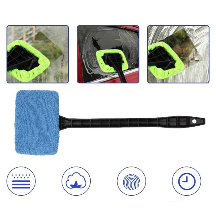 Lisslune | Car Window Interior Cleaning Brush with Joint Head