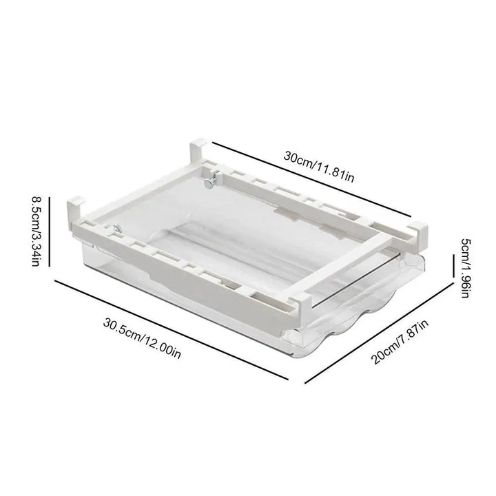 Lisslune | Refrigerator Egg Storage Organizer - Efficient Space-Saving Drawer for Eggs and More
