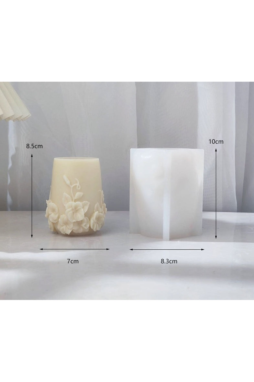 Lisslune | Rattan Flower Candle Shape