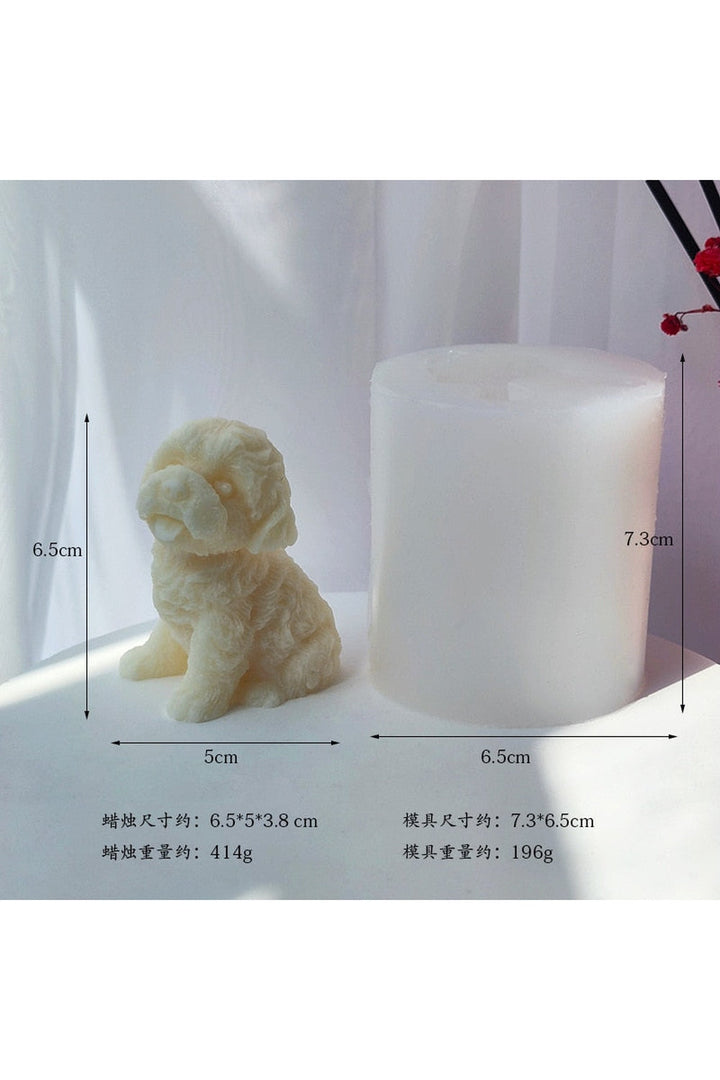 Lisslune | Dog Candle Shape