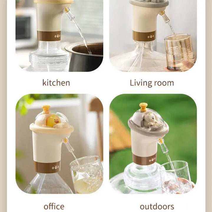 Lisslune | Cute Animals Quick Dispensing Automatic Drink Dispenser