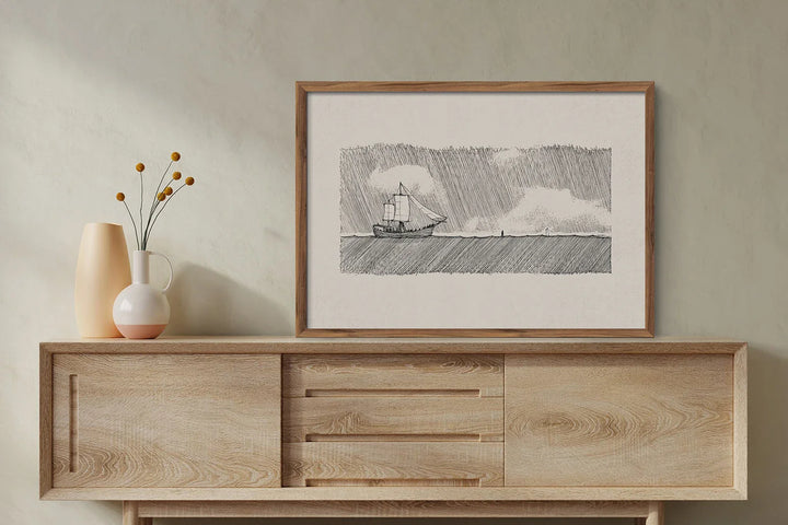 Lisslune | Walking Canvas Poster