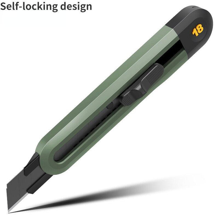 Lisslune | Deli Black SK2 Steel Utility Knife: The ultimate solution for precise cutting