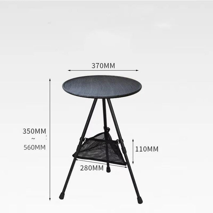 Lisslune | Versatile round folding table for camping - Your perfect outdoor accessory
