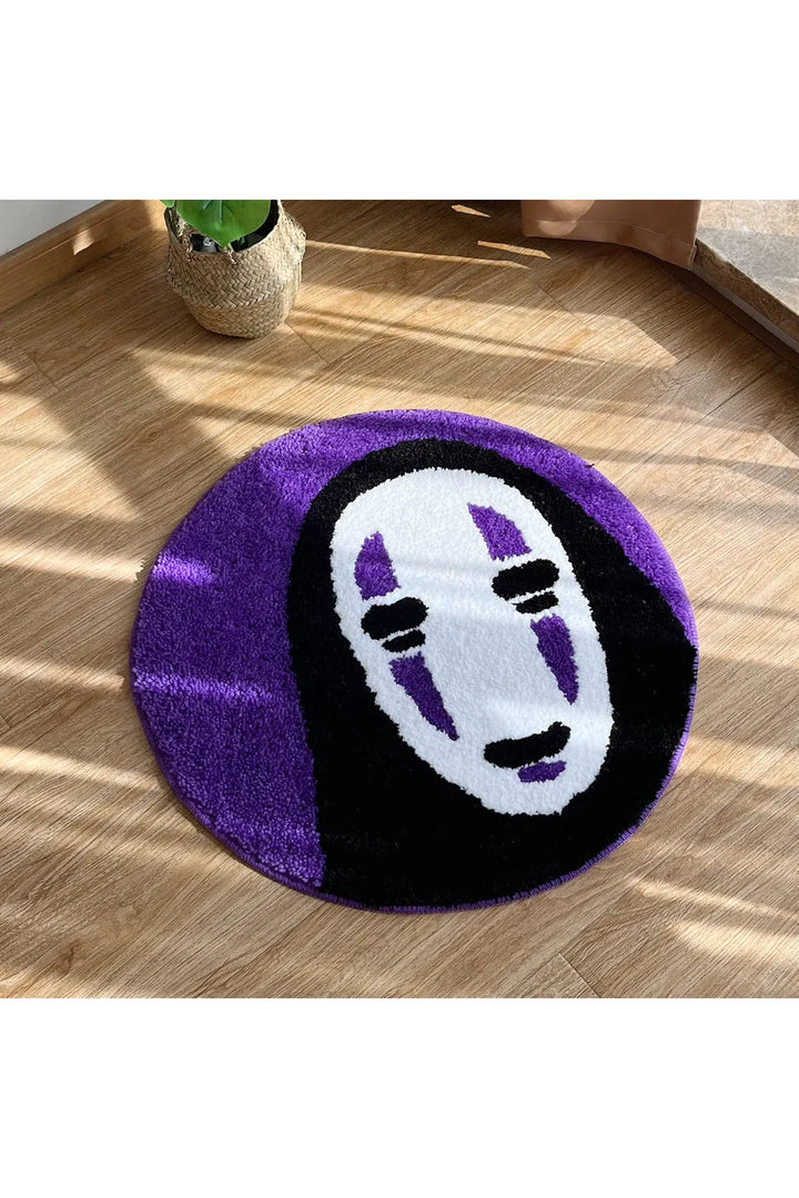 Lisslune | Face Soft Round Rug
