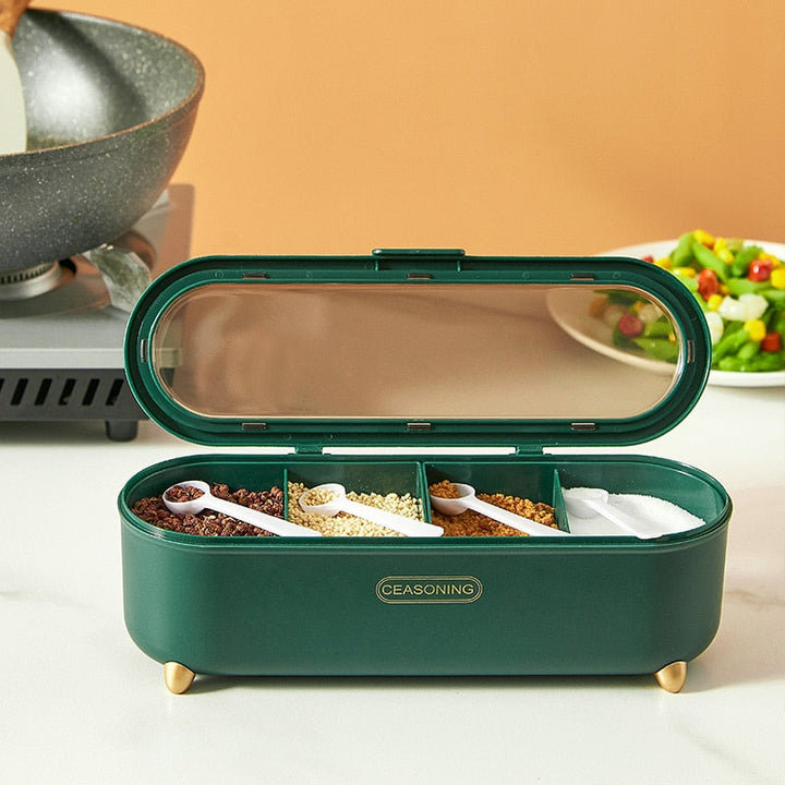 Lisslune | Detachable Kitchen Storage Seasoning Box
