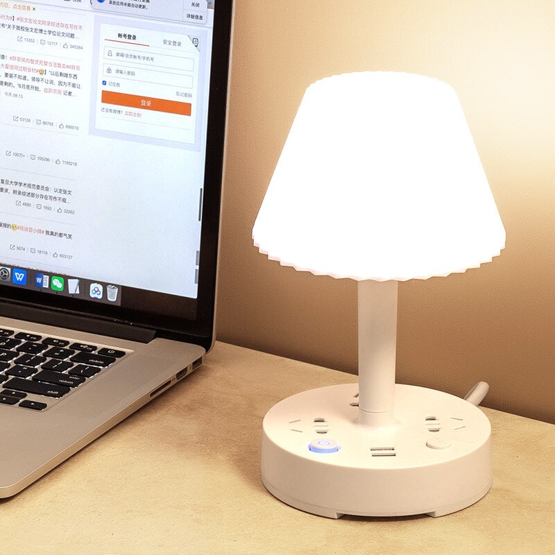 Lisslune | Modern Phone Holder Eye Protection Desk Lamp