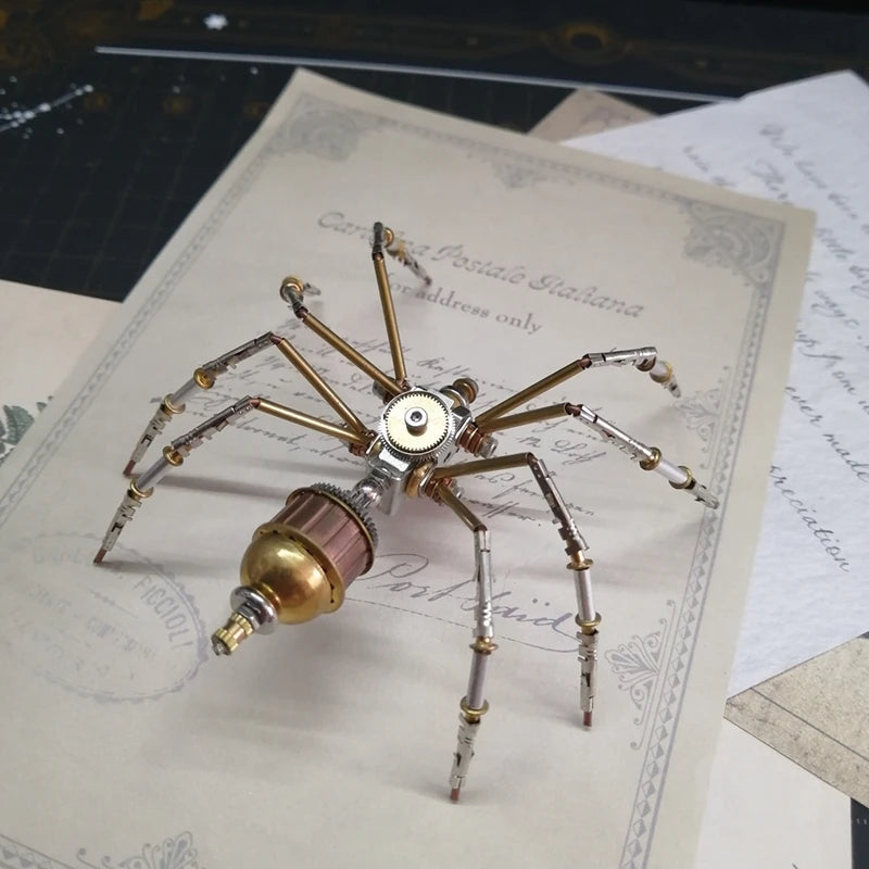 Lisslune | MechaSpider - Steampunk-inspired mechanical spider
