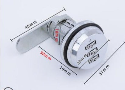 Lisslune | 3-Digit Mechanical Password Cabinet Lock