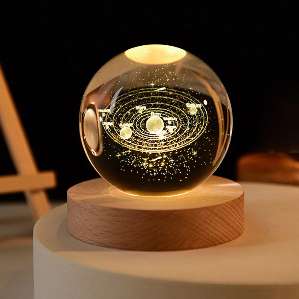 Lisslune | StellarGlow - 3D Planet Night Light with Solar System Design
