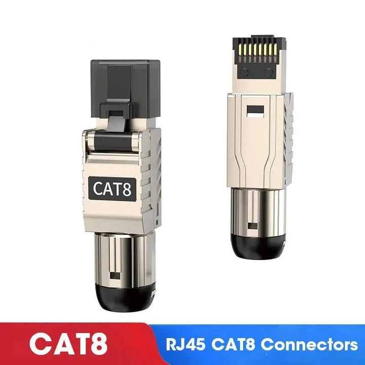 Lisslune | Ultra-fast Cat8 Ethernet Connector Kit for superior network performance