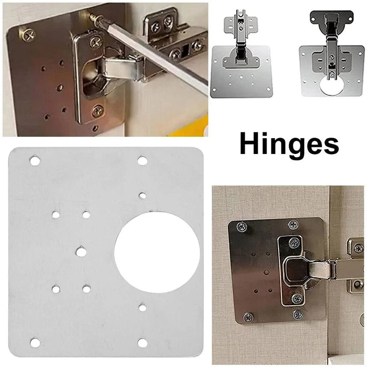 Lisslune | Stainless Steel Hinge Repair Tool Set for Effortless Cabinet and Wardrobe Solutions