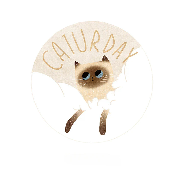 Rynx | Cartoon Cute Kids Girls Room Round Bedroom Nightstand Rugs Cat Living Room Large Area Rug Computer Chair Wardrobe Carpet Carpet