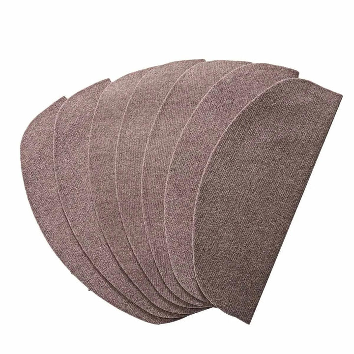 Lisslune | Chic 7-piece Anti-slip Stair Mat Collection for Ultimate Home Safety