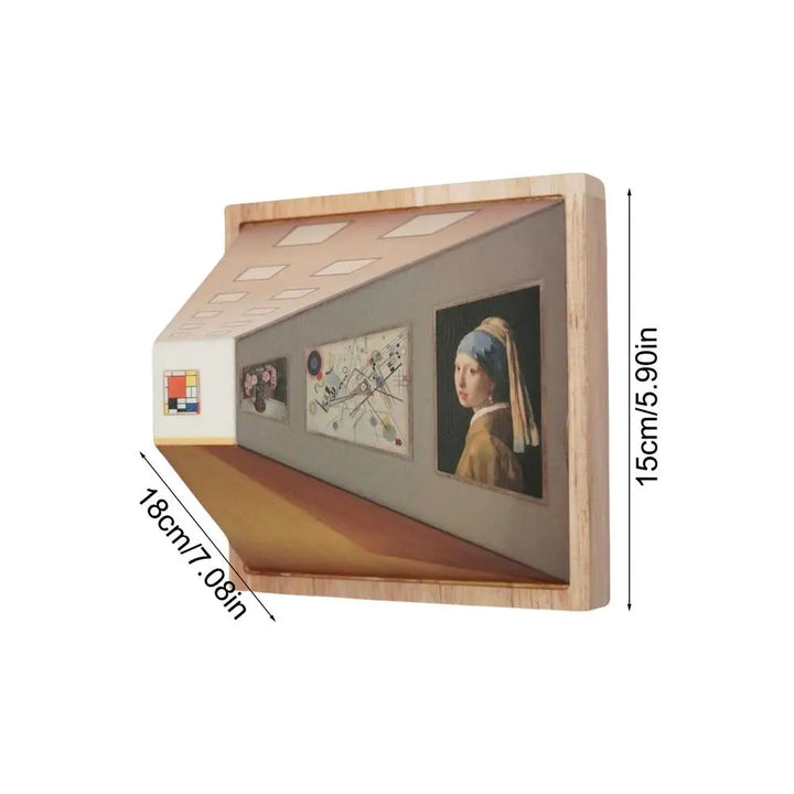Lisslune | 3D Vision Play Wall Lamp Art