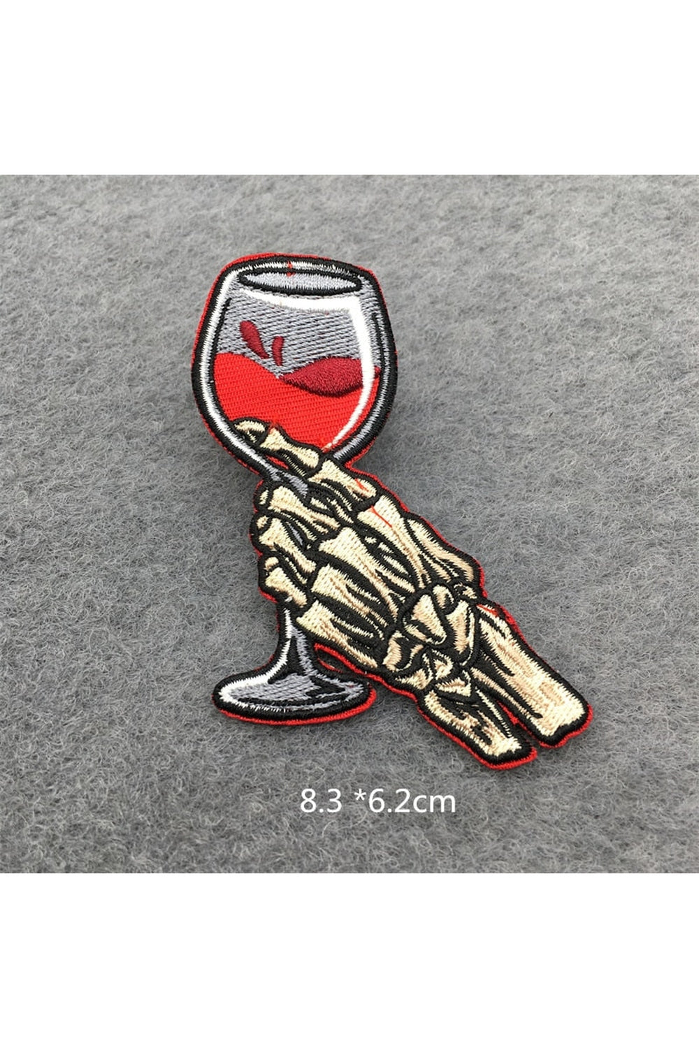 Lisslune | Punk embroidered patch set