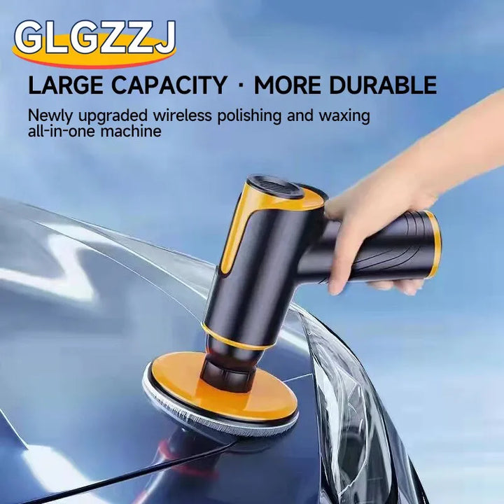 Lisslune | Wireless Car Polisher 100W | Rechargeable Battery | Adjustable Speed