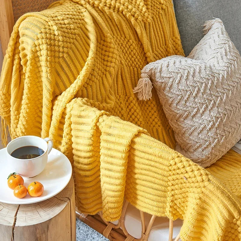 Lisslune | Nordic Style Dick Knitted Blanket