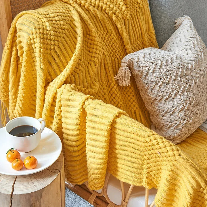 Lisslune | Nordic Style Dick Knitted Blanket