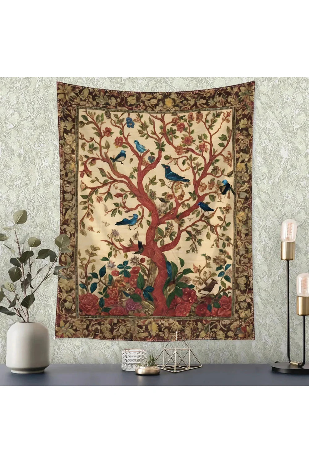 Lisslune | Forest Tree of Life Tapestry
