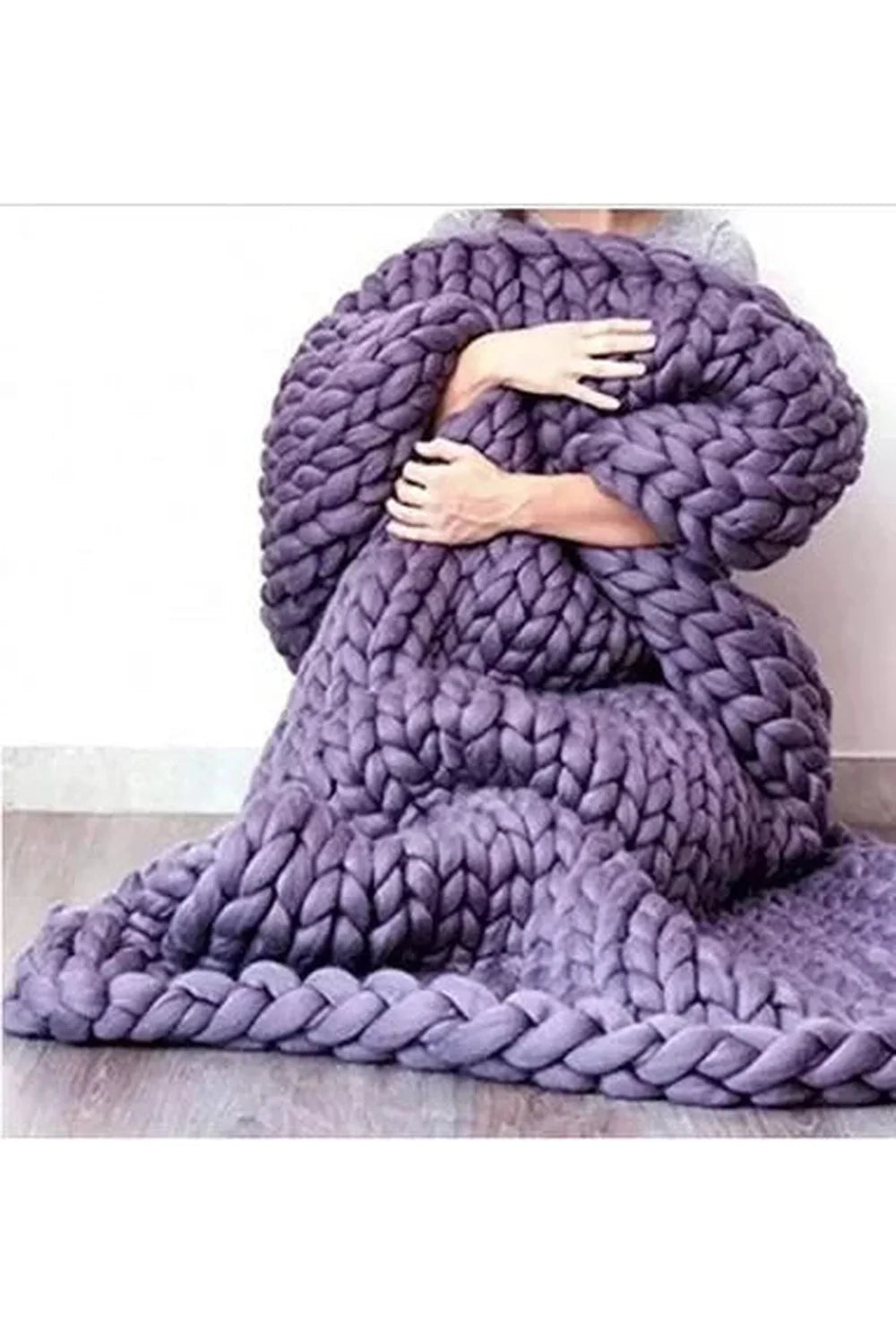 Lisslune | Chunky Knit Blanket