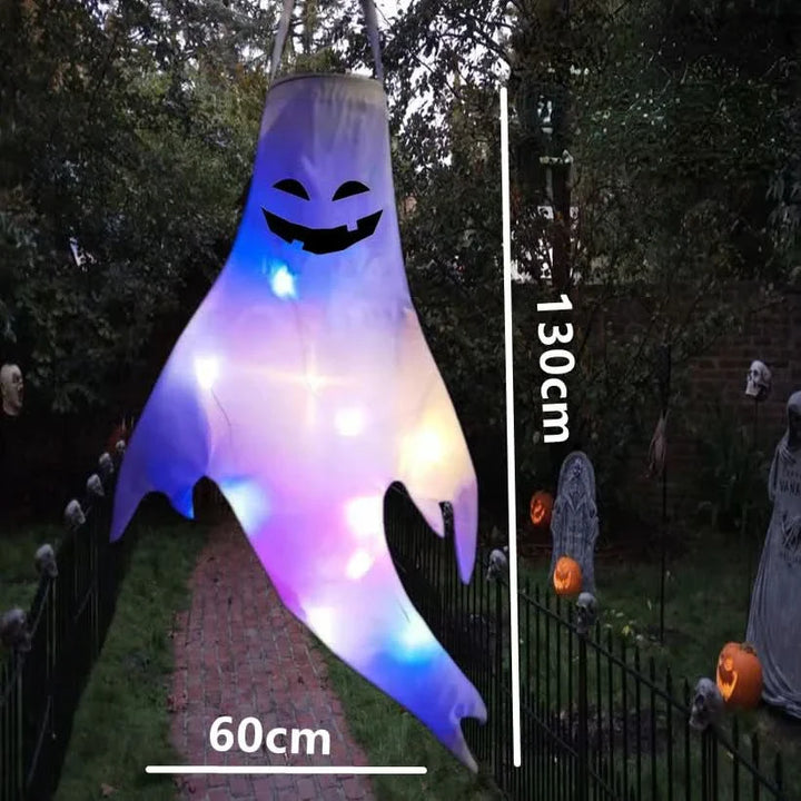 Lisslune | Halloween Hanging Ghost Lights – LED Outdoor Decor
