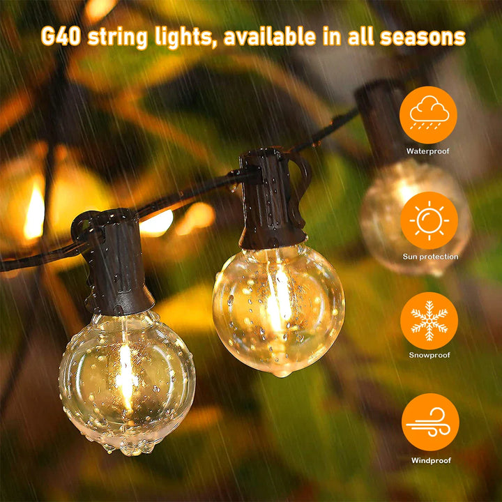 Lisslune | Elegant Solar Bulb String Lights