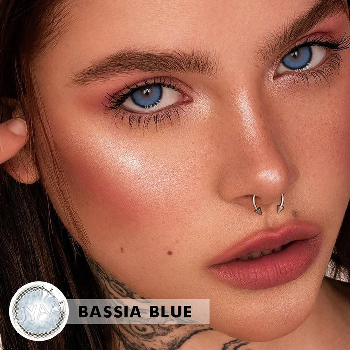 Rynx | 1 Pair of Color Contact Lenses for Naturally Beautiful Pupil Color Lenses Cosmetics Blue Eyes Contact Lenses Fast Delivery