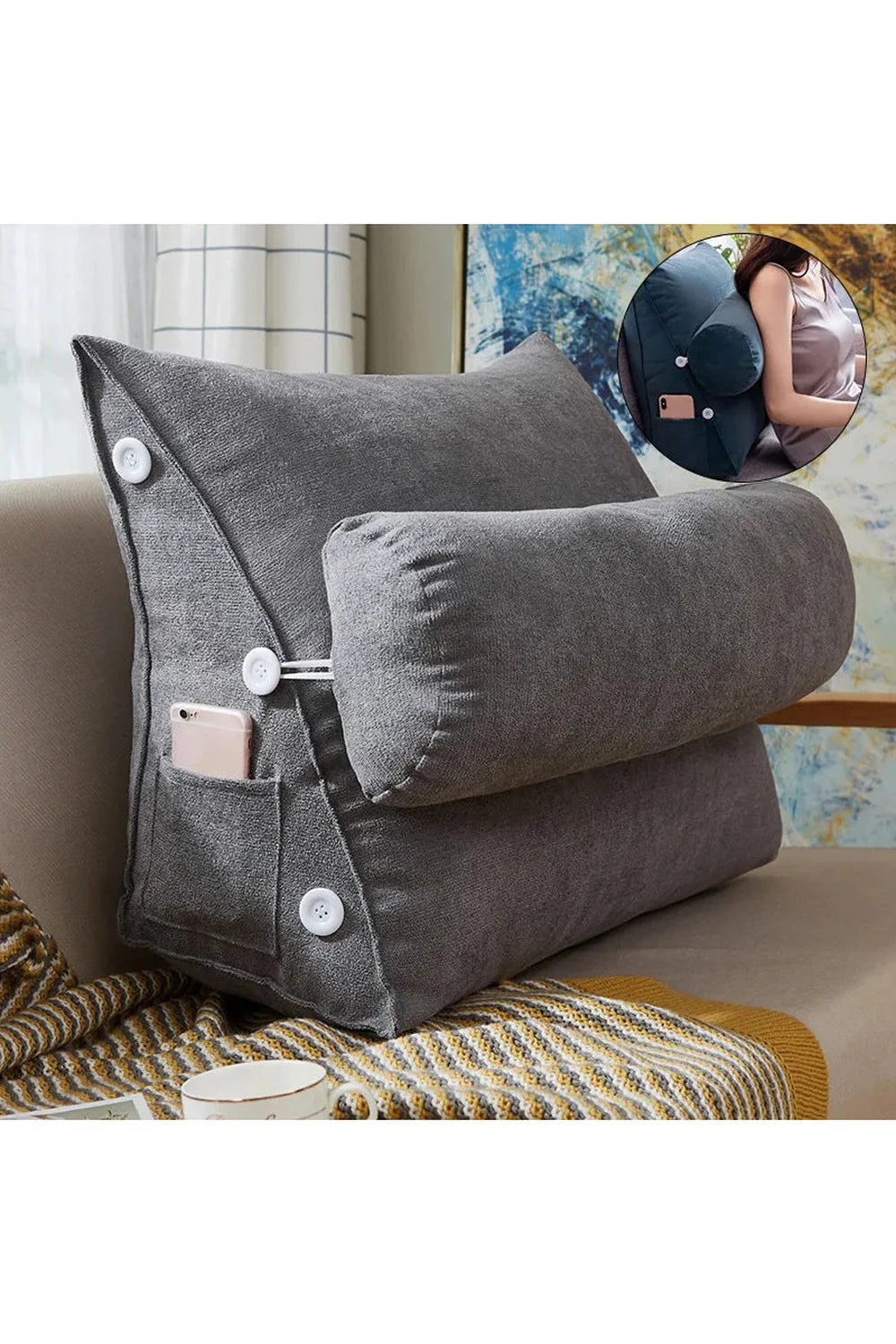 Lisslune | Lounge backrest cushion