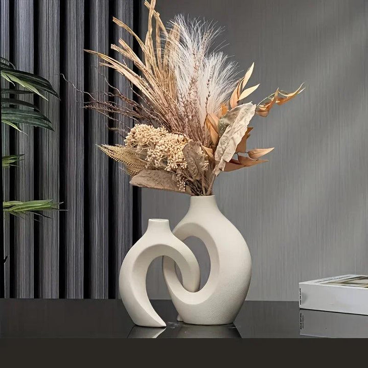 Lisslune | VaseAura - Nordic Ceramic Set